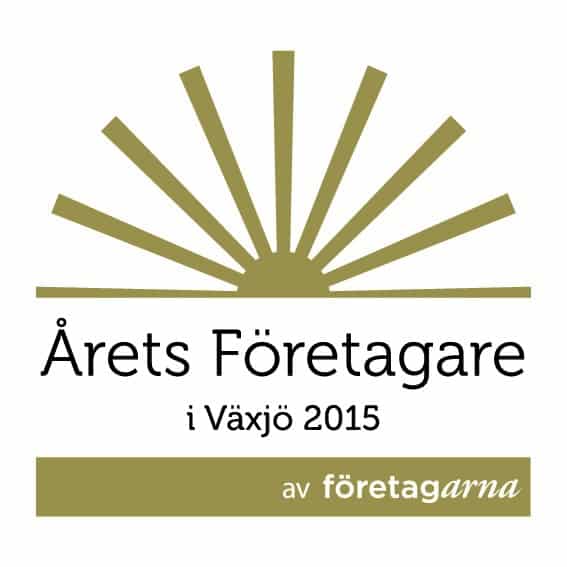 Årets företagare 2015 Växjö prisutdelning Carl-Gustaf Svensson Kronfönster