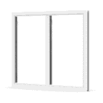 Pvc fönster fast fönster 2-luft 2 glas