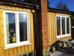 Pvc-fönster 2 luft 3 glas fasader