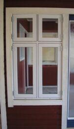 flaggfönster pvc-fönster 3 glas, allmoge fönster Kultur