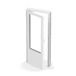 fönsterdörr altandörr i aluminium treglas 3-glas utåtgående