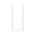 utåtgående helglasad fönsterdörr altandörr i aluminium 3 glas stängning