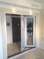Vikdörr pvc vikparti 3 glas komposit