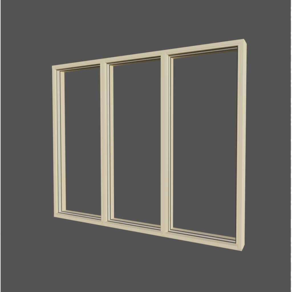 Träfönster 3 glas 3-luft