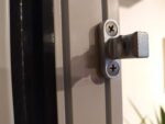 Skjutdörr aluminium låspunkt