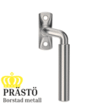 Fönsterhandtag Prästö borstad metall till träfönster